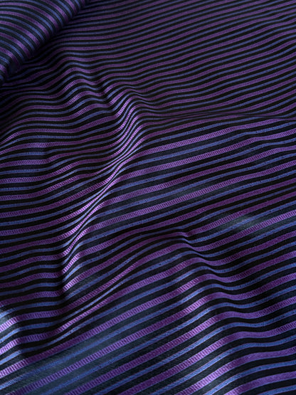Handwoven Silk Striped Tanchoi Thaan