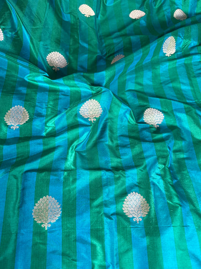 Handwoven Striped Silk Rangkat Thaan