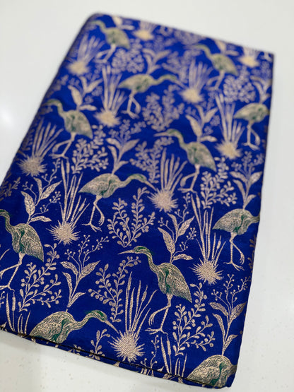 Handwoven Silk Shikargah Thaan