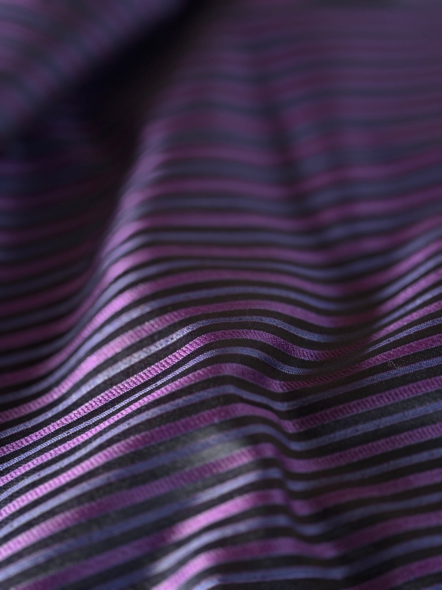 Handwoven Silk Striped Tanchoi Thaan