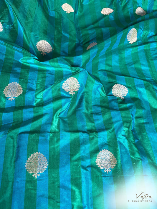 Handwoven Striped Silk Rangkat Thaan