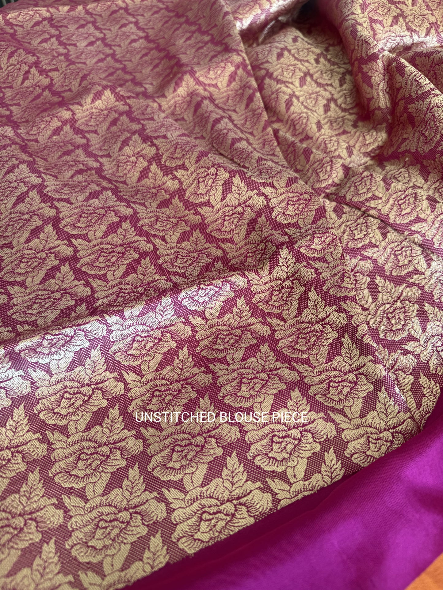 Handwoven Katan Silk Pink Kadhwa Buta saree