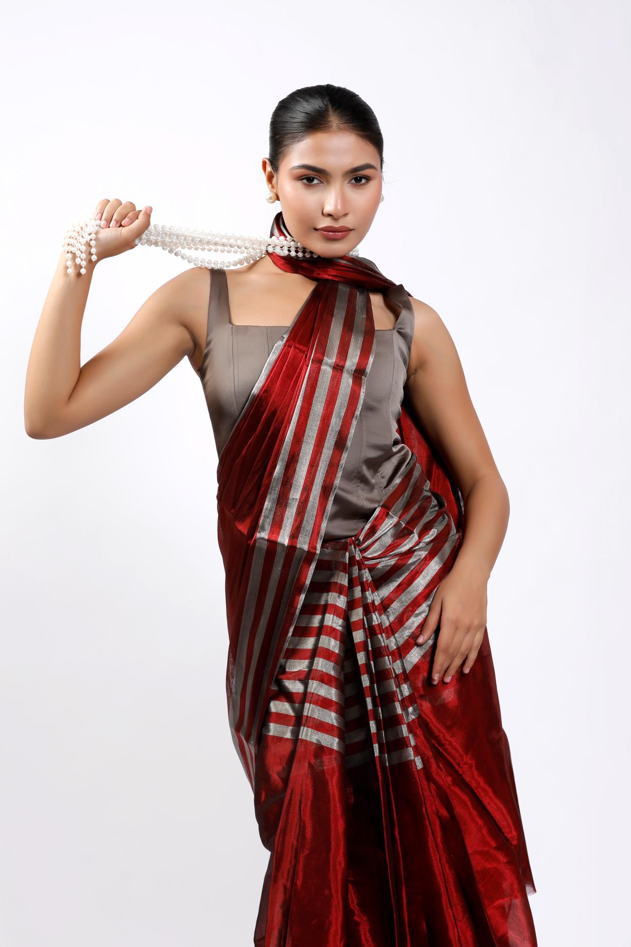 Scarlet Saree